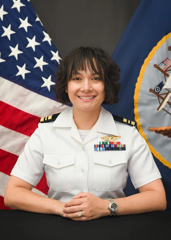 LCDR Catherine Brahe, MD, Official Navy Portrait